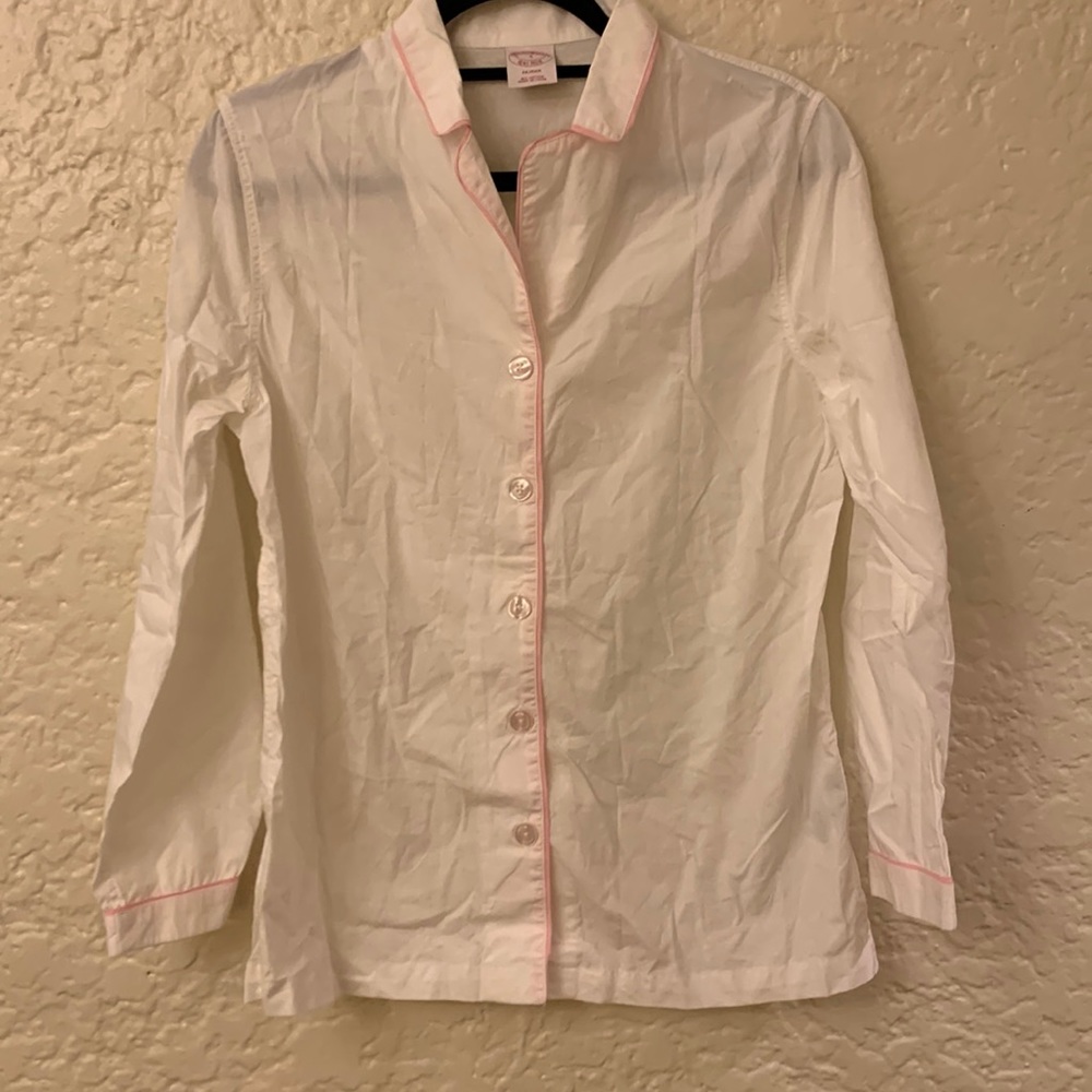 Brooks brothers two piece pajama set